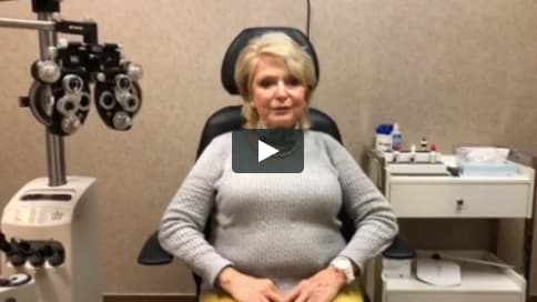 Screenshot of Jean's Patient Story Video
